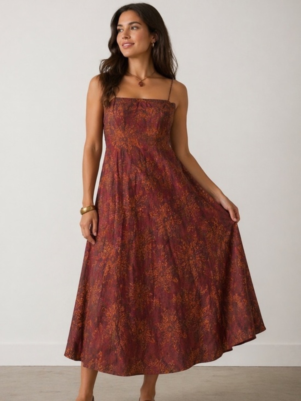 Peruvian connection pinwheels dress NWT 8